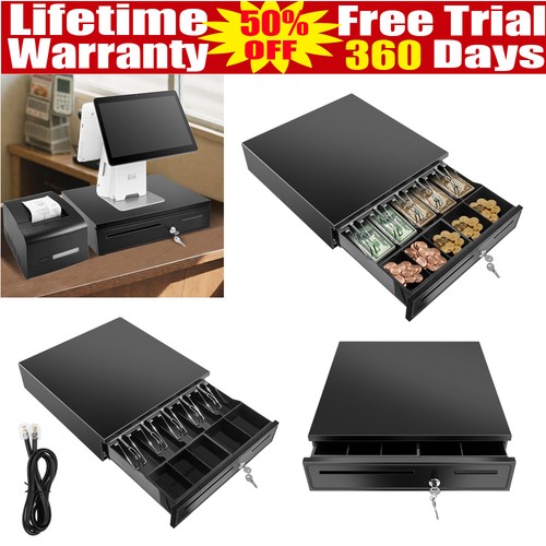 Pos cash drawer register heavy - cash,