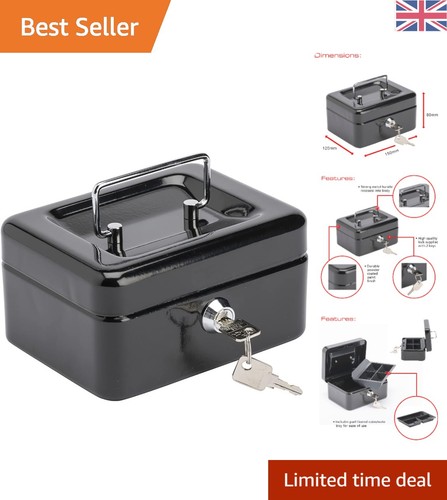 Durable inch cash box - 6-inch,