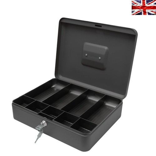 Portable key lockable cash box - key,