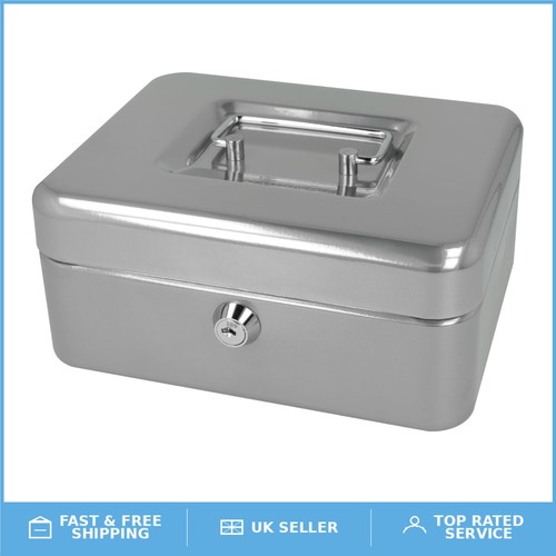 20cm lockable cash box - ,