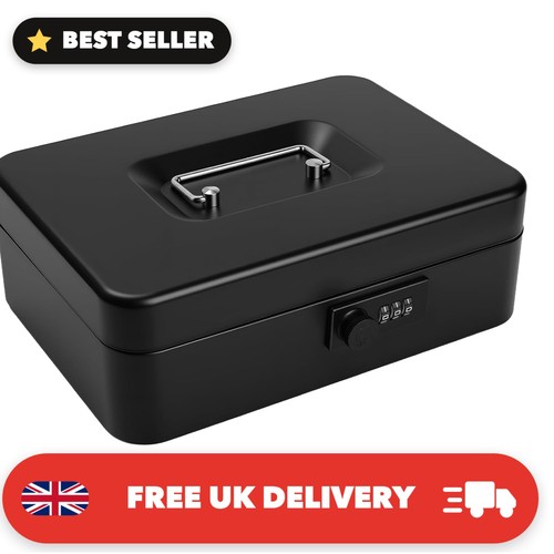 Cash box with combination - with,