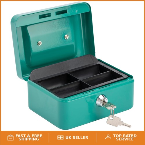 Turquoise green lockable cash - lockable,