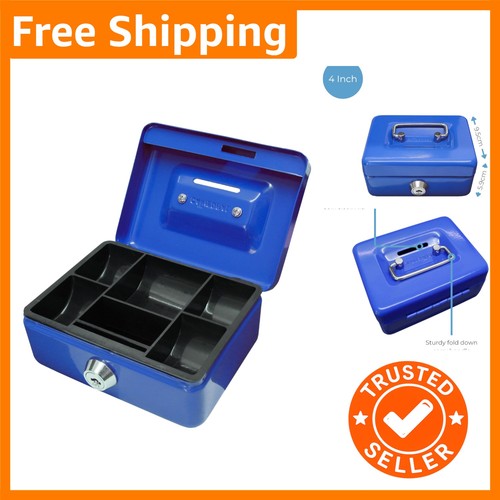 Lockable money box with key - money, |