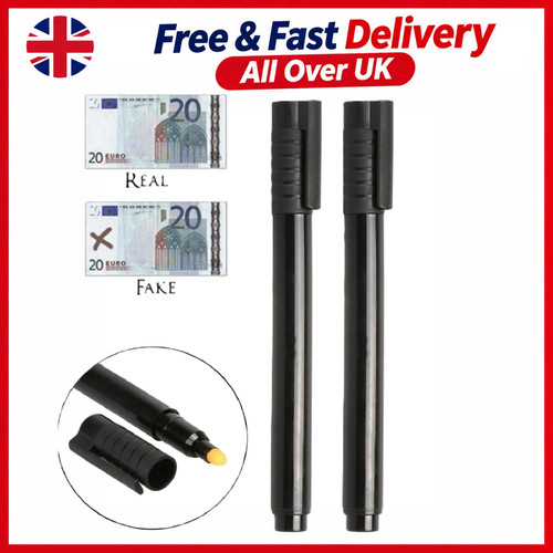 3pcs bank note - checker, pen