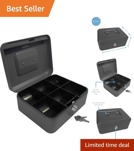 Elegant key lockable cash - lockable,
