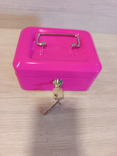 Money tin box - tin, with