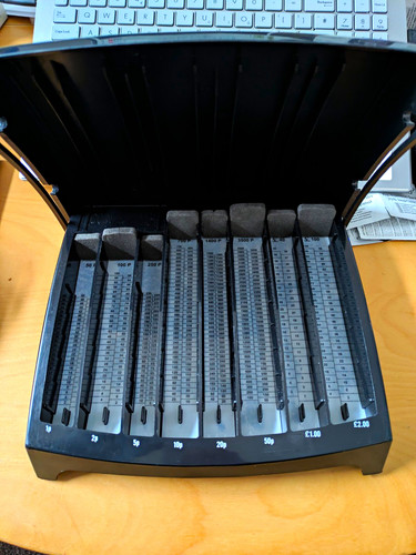 Manual coin counter - coin,